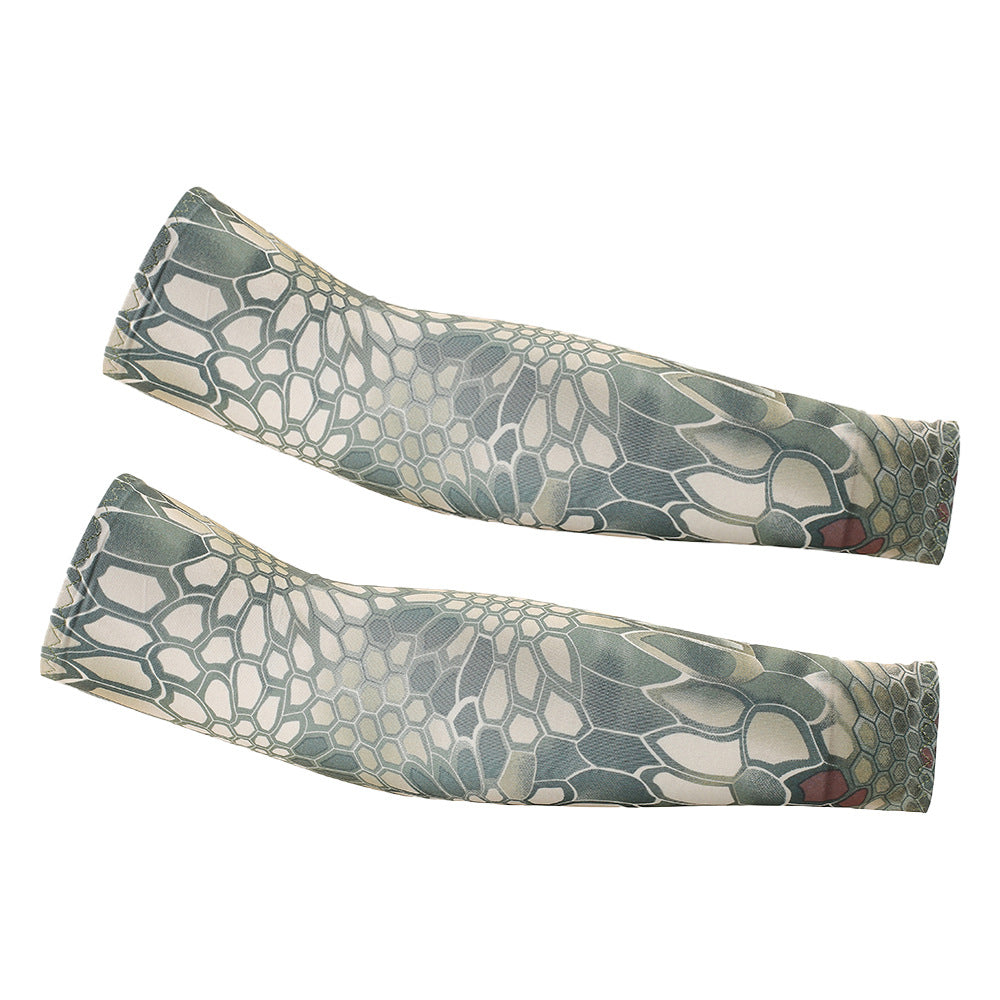 Cool Ice Silk UV Protection Arm Sleeves for Sports