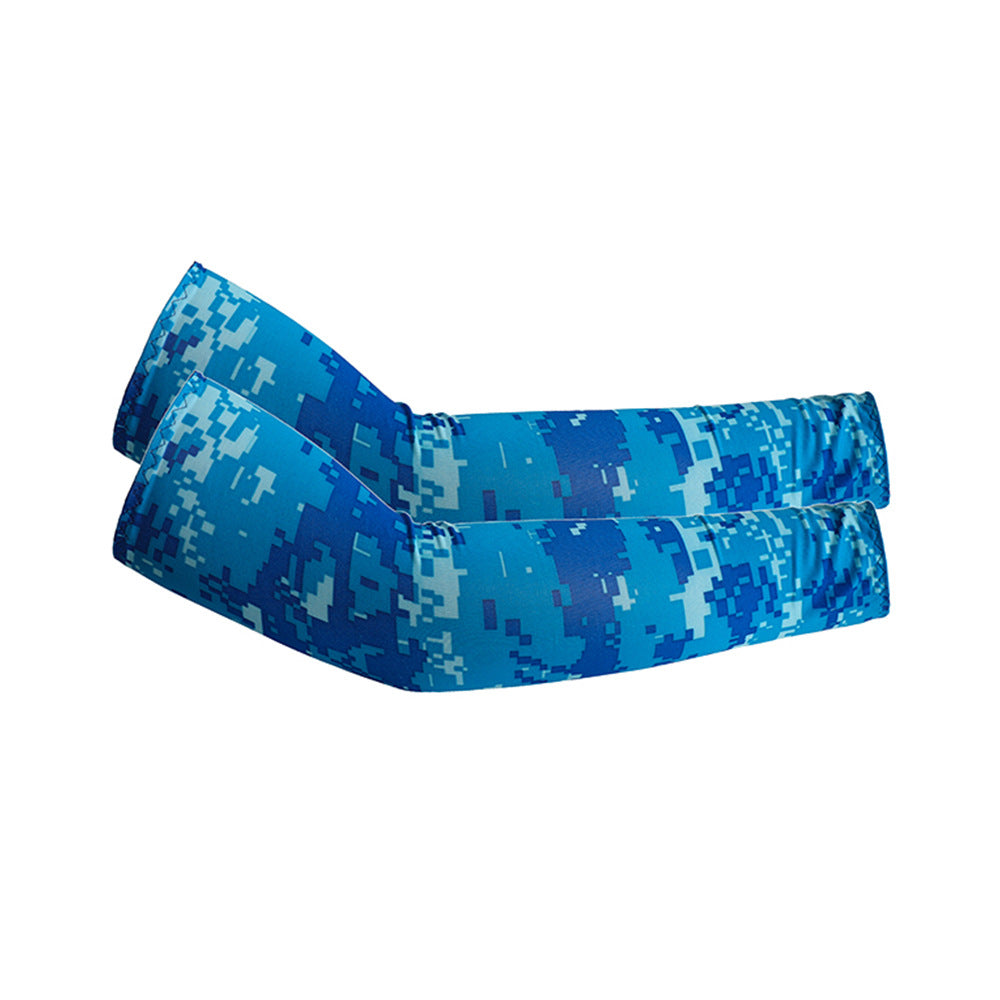 Cool Ice Silk UV Protection Arm Sleeves for Sports