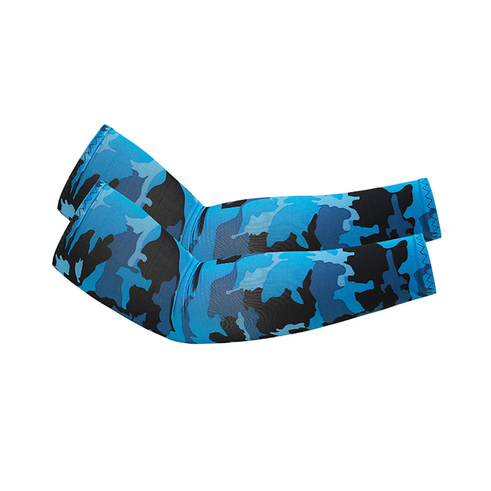 Cool Ice Silk UV Protection Arm Sleeves for Sports