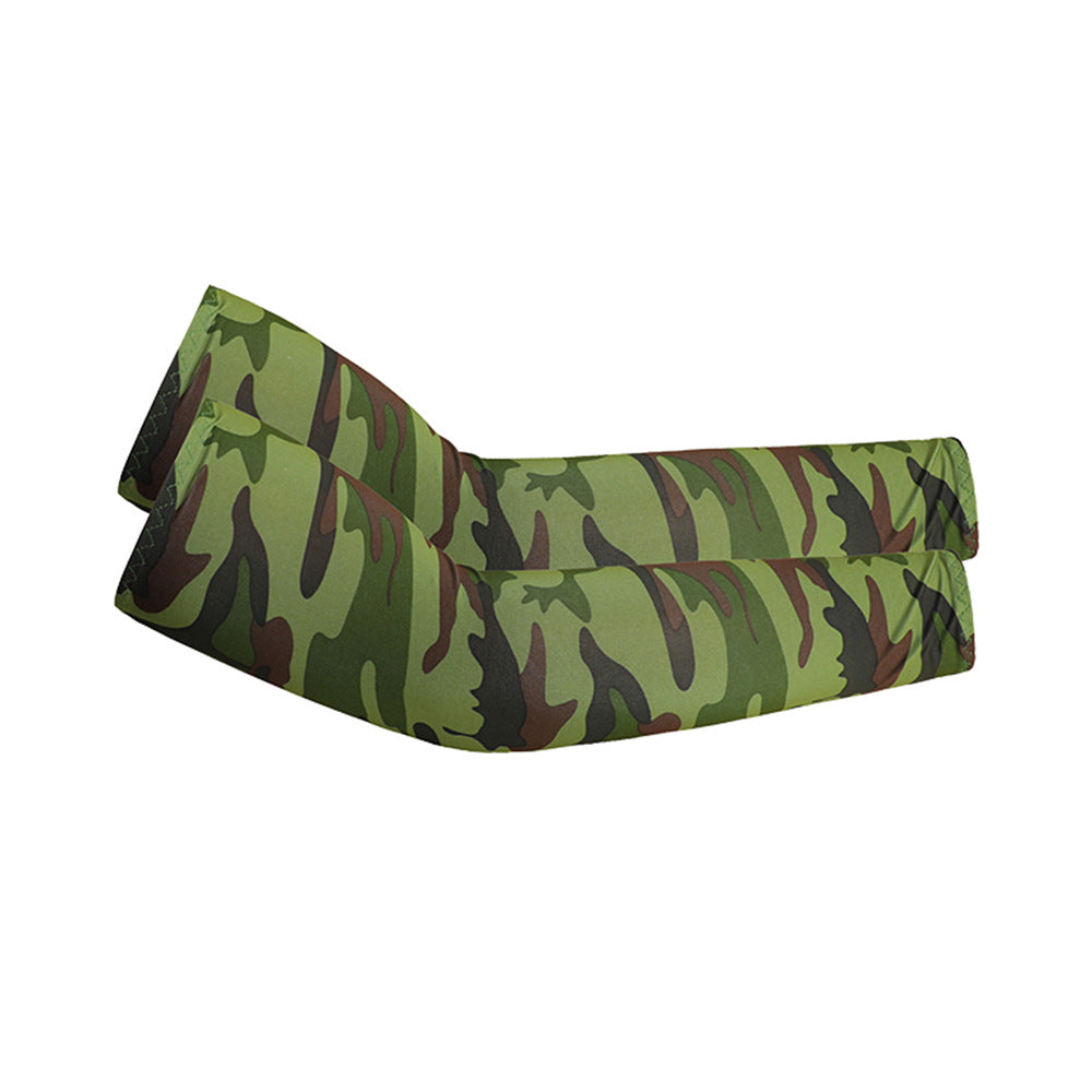 Cool Ice Silk UV Protection Arm Sleeves for Sports