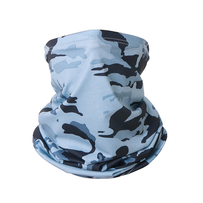 Summer Sun Protection Ice Silk Face Scarf Neck Gaiter
