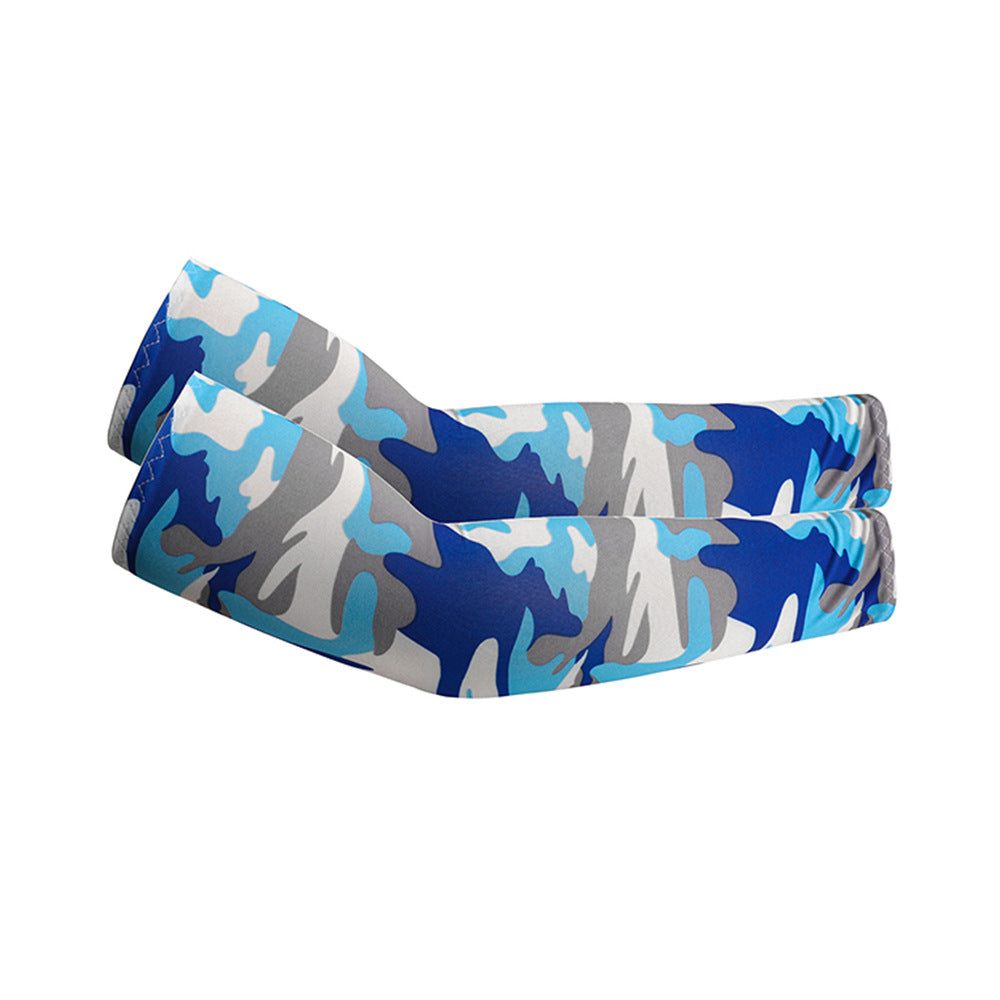 Cool Ice Silk UV Protection Arm Sleeves for Sports
