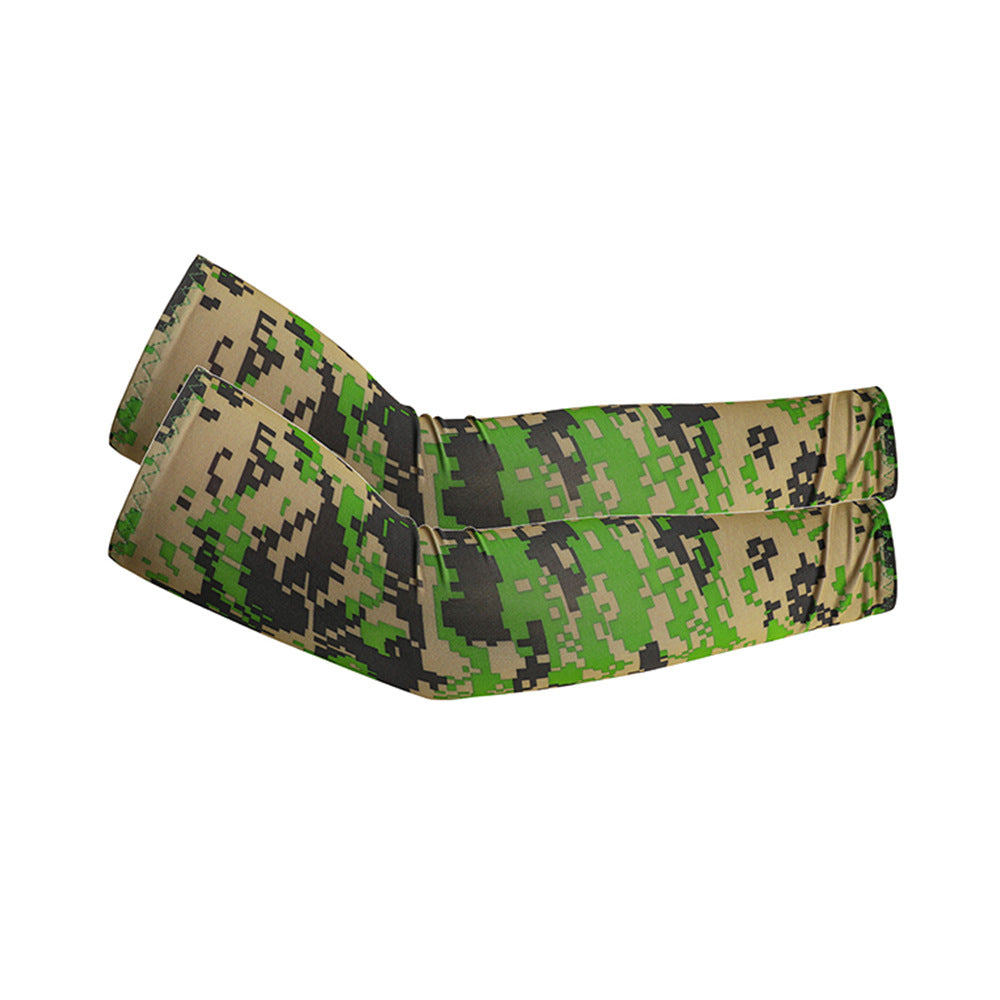 Cool Ice Silk UV Protection Arm Sleeves for Sports