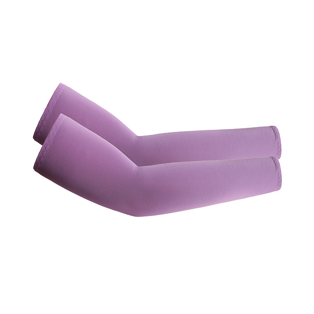 Cool Ice Silk UV Protection Arm Sleeves for Sports