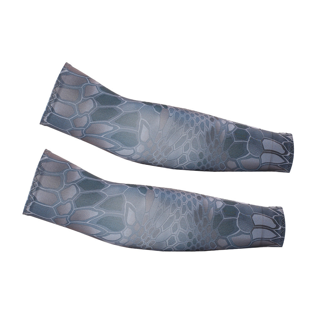 Cool Ice Silk UV Protection Arm Sleeves for Sports