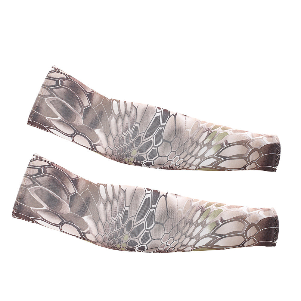 Cool Ice Silk UV Protection Arm Sleeves for Sports