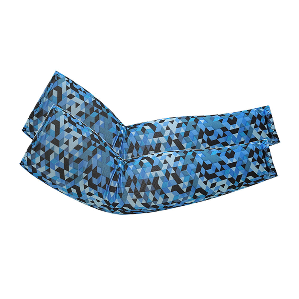 Cool Ice Silk UV Protection Arm Sleeves for Sports