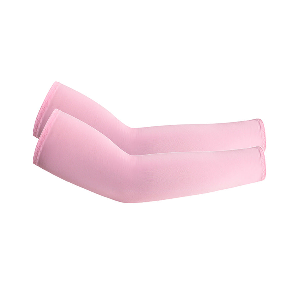 Cool Ice Silk UV Protection Arm Sleeves for Sports