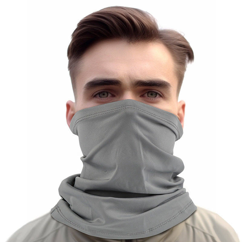 Summer Sun Protection Ice Silk Face Scarf Neck Gaiter