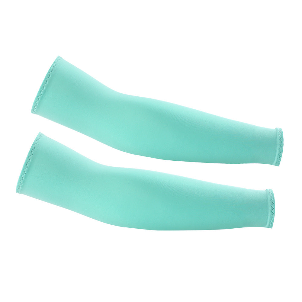 Cool Ice Silk UV Protection Arm Sleeves for Sports