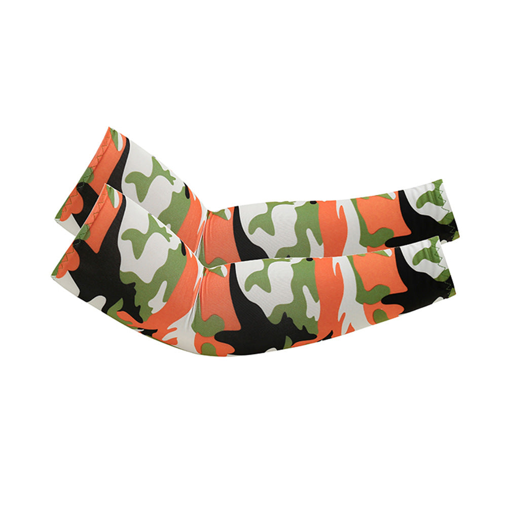 Cool Ice Silk UV Protection Arm Sleeves for Sports