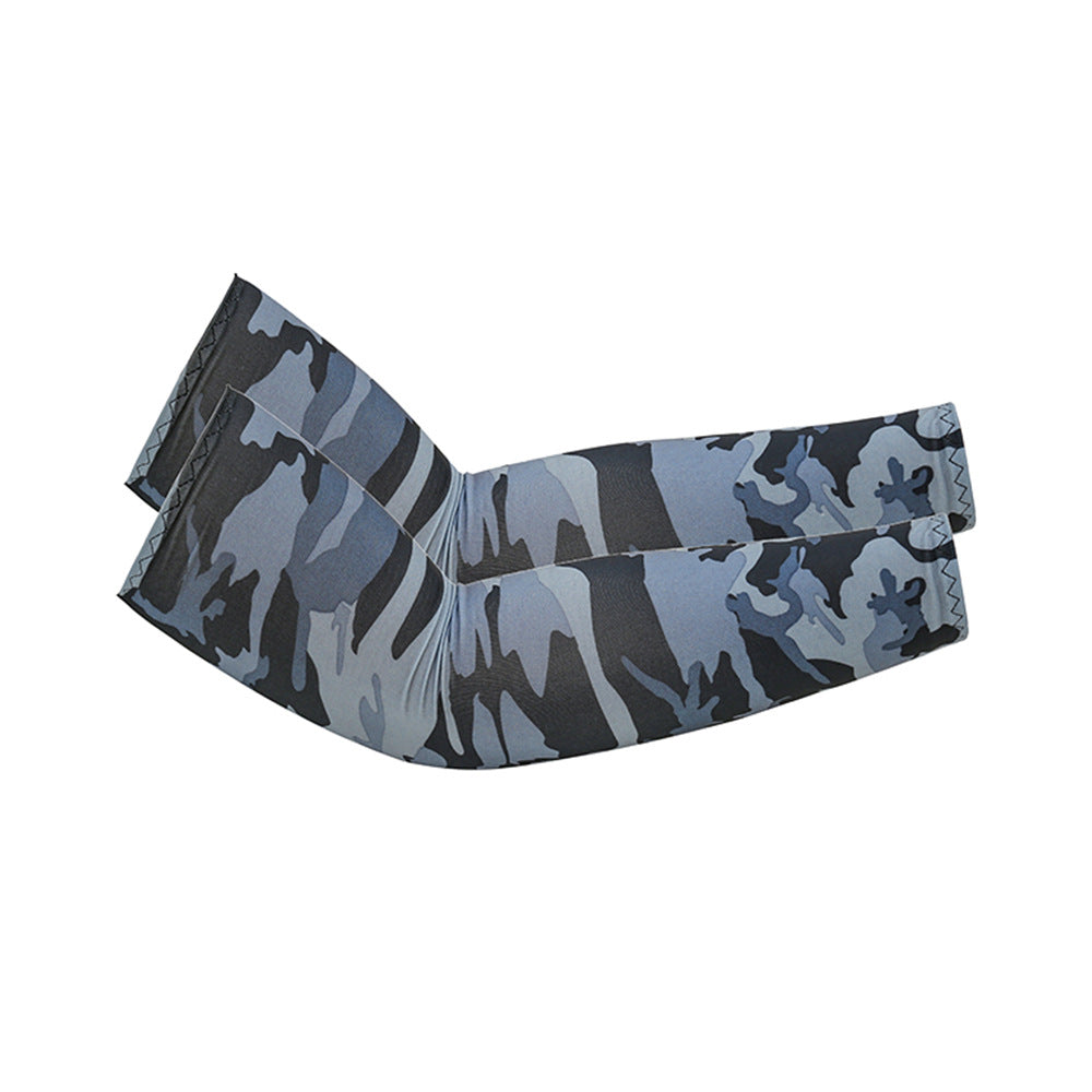 Cool Ice Silk UV Protection Arm Sleeves for Sports